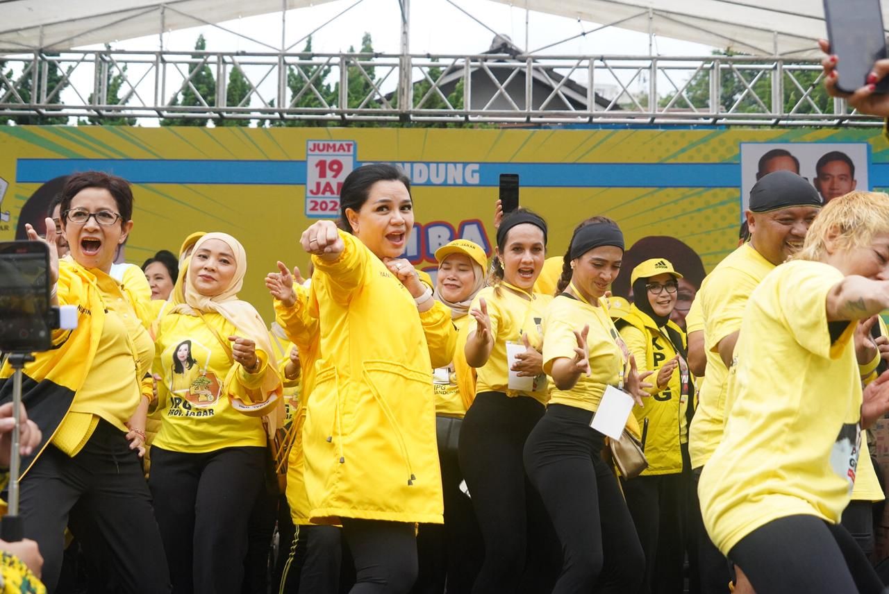 Tini Kartini Apresiasi Senam Geulis Gemoy Yang Digagas Nurul Arifin Tini Kartini Apresiasi Senam Geulis Gemoy Yang Digagas Nurul Arifin