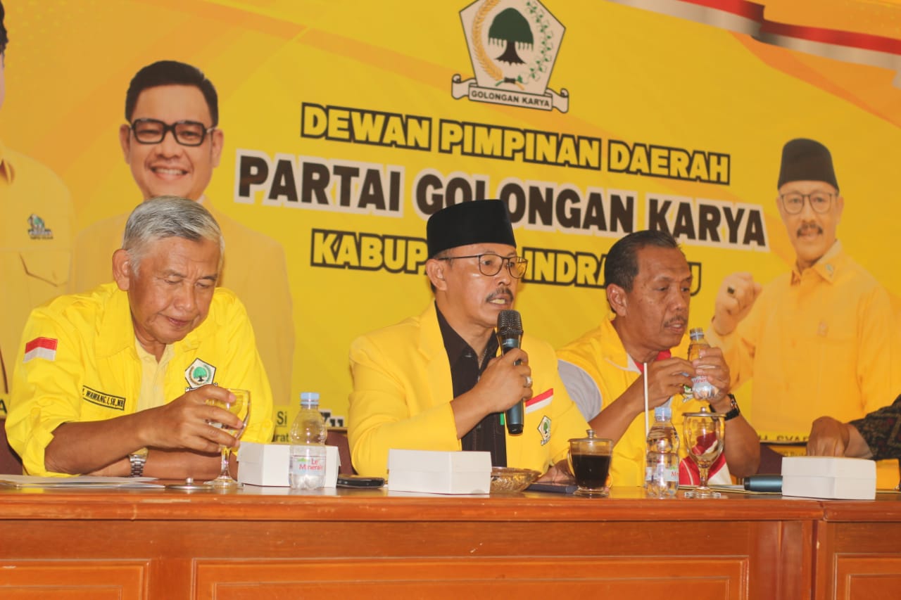 Rapat Pleno Partai Golkar Indramayu Usulkan 3 Nama Untuk Duduki Jabatan Ketua DPRD Rapat Pleno Partai Golkar Indramayu Usulkan 3 Nama Untuk Duduki Jabatan Ketua DPRD