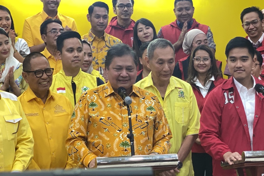 Airlangga Hartarto Pastikan Kader Partai Golkar Solid Usung Kaesang dan Jusuf Hamka di Pilgub Jakarta Airlangga Hartarto Pastikan Kader Partai Golkar Solid Usung Kaesang dan Jusuf Hamka di Pilgub Jakarta