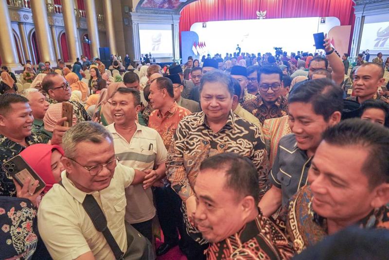 Hadiri Puncak Harkopnas 2024, Airlangga Hartarto Minta Koperasi Utamakan Anak Muda dan Kedepankan Digitalisasi
