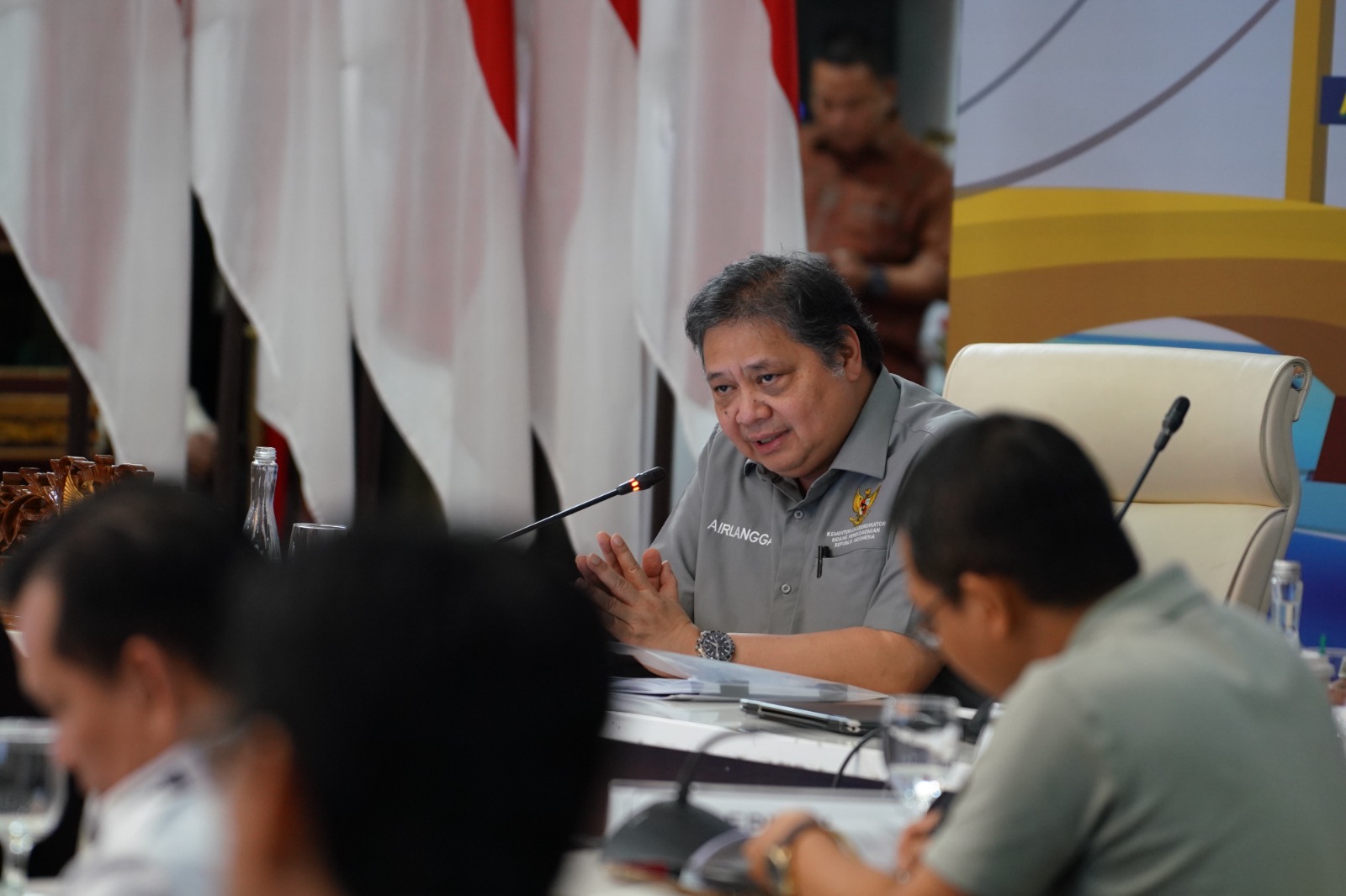 Airlangga Hartarto Pimpin Leaders Offsite Meeting Kemenko Perekonomian di Sumsel Airlangga Hartarto Pimpin Leaders Offsite Meeting Kemenko Perekonomian di Sumsel