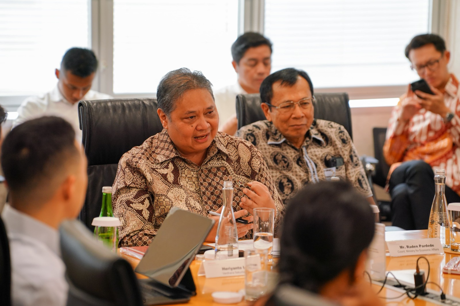 Airlangga Hartarto Paparkan Kinerja Melalui Tiga Mesin Pertumbuhan Ekonomi Nasional Kepada Para Investor Airlangga Hartarto Paparkan Kinerja Melalui Tiga Mesin Pertumbuhan Ekonomi Nasional Kepada Para Investor