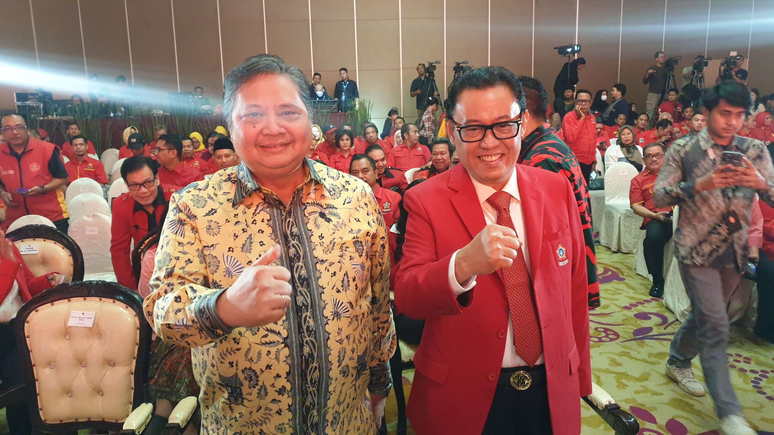 Dianggap Berhasil Pimpin Partai Golkar, SOKSI Deklarasi Dukung Airlangga Hartarto Ketua Umum 2024-2029 Dianggap Berhasil Pimpin Partai Golkar, SOKSI Deklarasi Dukung Airlangga Hartarto Ketua Umum 2024-2029
