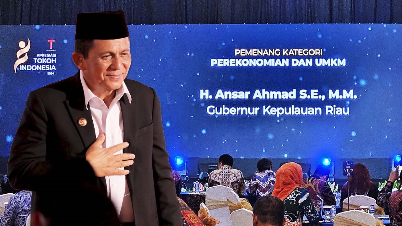 Sukses Buat UMKM Kepri Naik Kelas, Gubernur Ansar Terima Apresiasi Tokoh Indonesia 2024 dari Tempo Sukses Buat UMKM Kepri Naik Kelas, Gubernur Ansar Terima Apresiasi Tokoh Indonesia 2024 dari Tempo