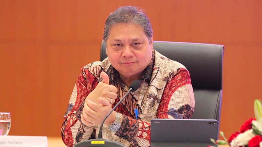 Suku Bunga The Fed Turun, Airlangga Pede Ekonomi RI Tumbuh di Atas 5%