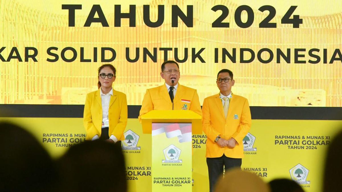 Canda Bamsoet: Kalau Ketum Partai Ketua MPR, Harusnya Saya Ketum Golkar Canda Bamsoet: Kalau Ketum Partai Ketua MPR, Harusnya Saya Ketum Golkar