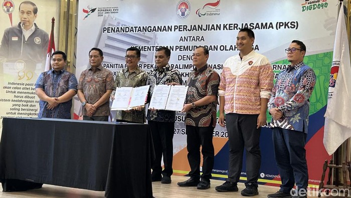 Menpora Dito Ariotedjo Kucurkan Bantuan Rp 290 Miliar untuk Peparnas 2024 Di Solo Menpora Dito Ariotedjo Kucurkan Bantuan Rp 290 Miliar untuk Peparnas 2024 Di Solo