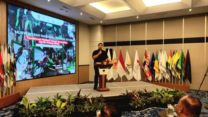Menpora Buka Munas Pordasi XIV, Berharap Olahraga Berkuda Indonesia Bisa Bersatu Lagi