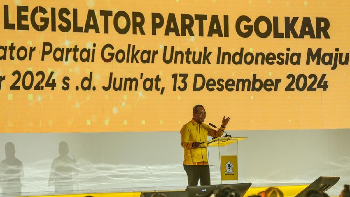 3 Pernyataan Ketum Bahlil Lahadalia saat Bimtek Anggota Legislatif Partai Golkar