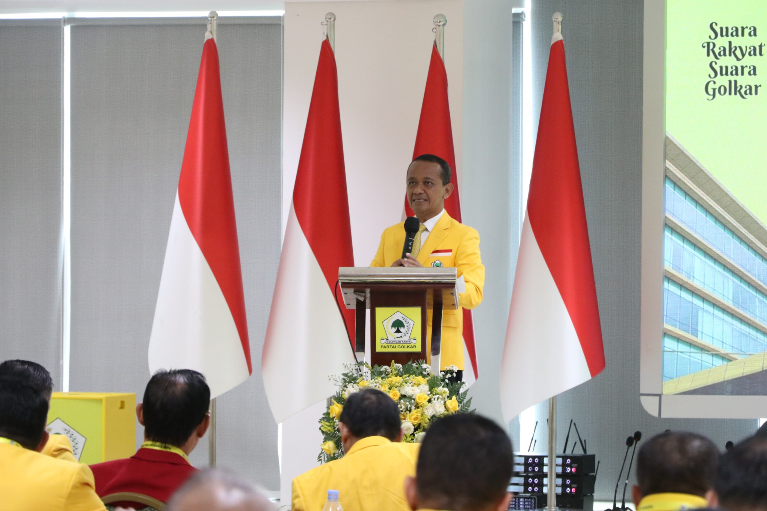 Rakernas Partai Golkar, Ketum Bahlil Minta Para Kader Kontribusi Aktif Sukseskan Pemerintahan Prabowo Rakernas Partai Golkar, Ketum Bahlil Minta Para Kader Kontribusi Aktif Sukseskan Pemerintahan Prabowo
