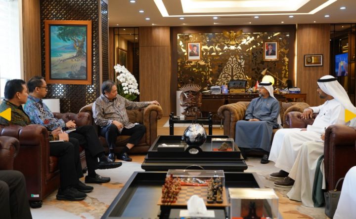 Menko Airlangga dan Menteri Energi Persatuan Emirat Arab Bahas Kerja Sama Sektor Energi