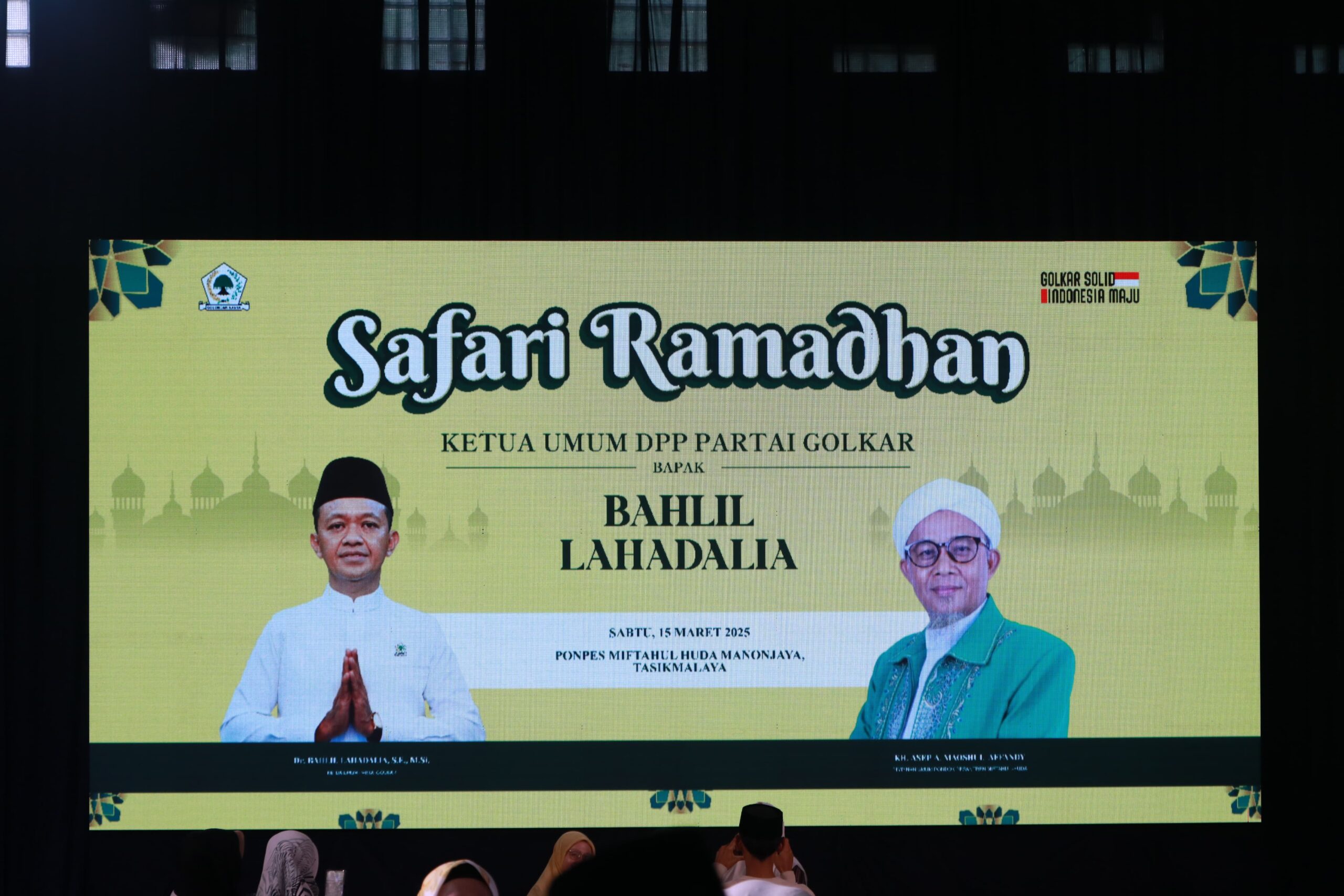 Safari Ramadhan Ketum Bahlil Lahadalia dan Rombongan DPP Partai Golkar Sambangi 2 Ponpes di Jawa Barat