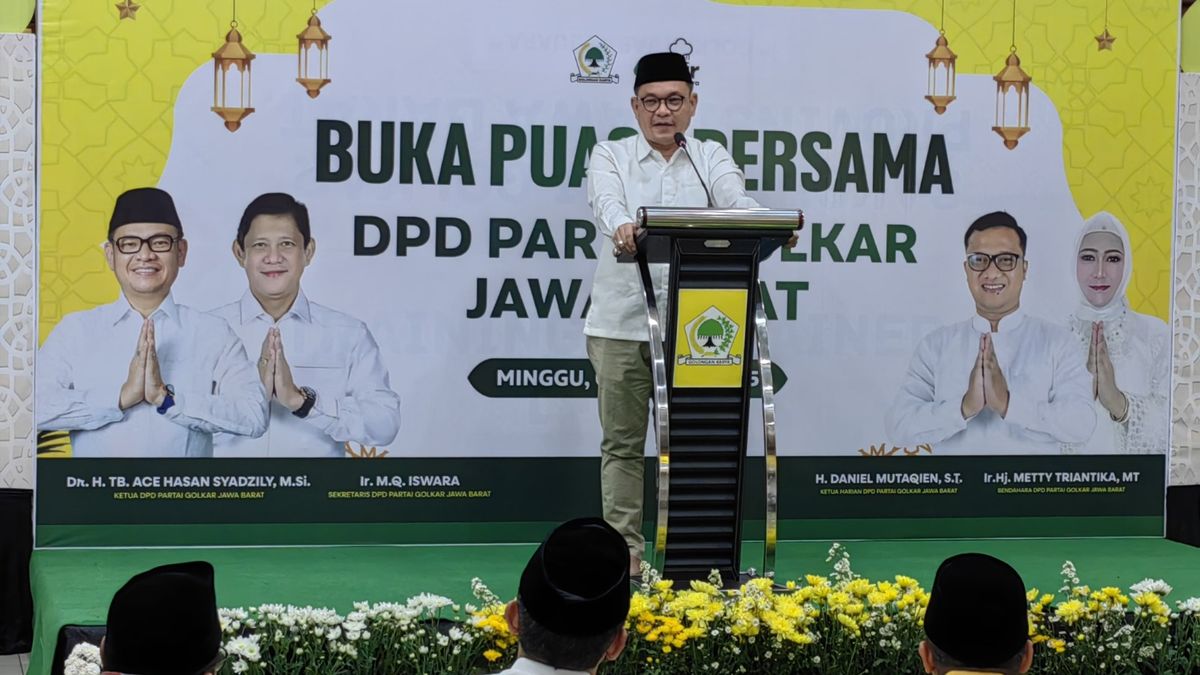 Ace Hasan di Bukber Golkar Jabar: Efisiensi Anggaran Demi Rakyat!
