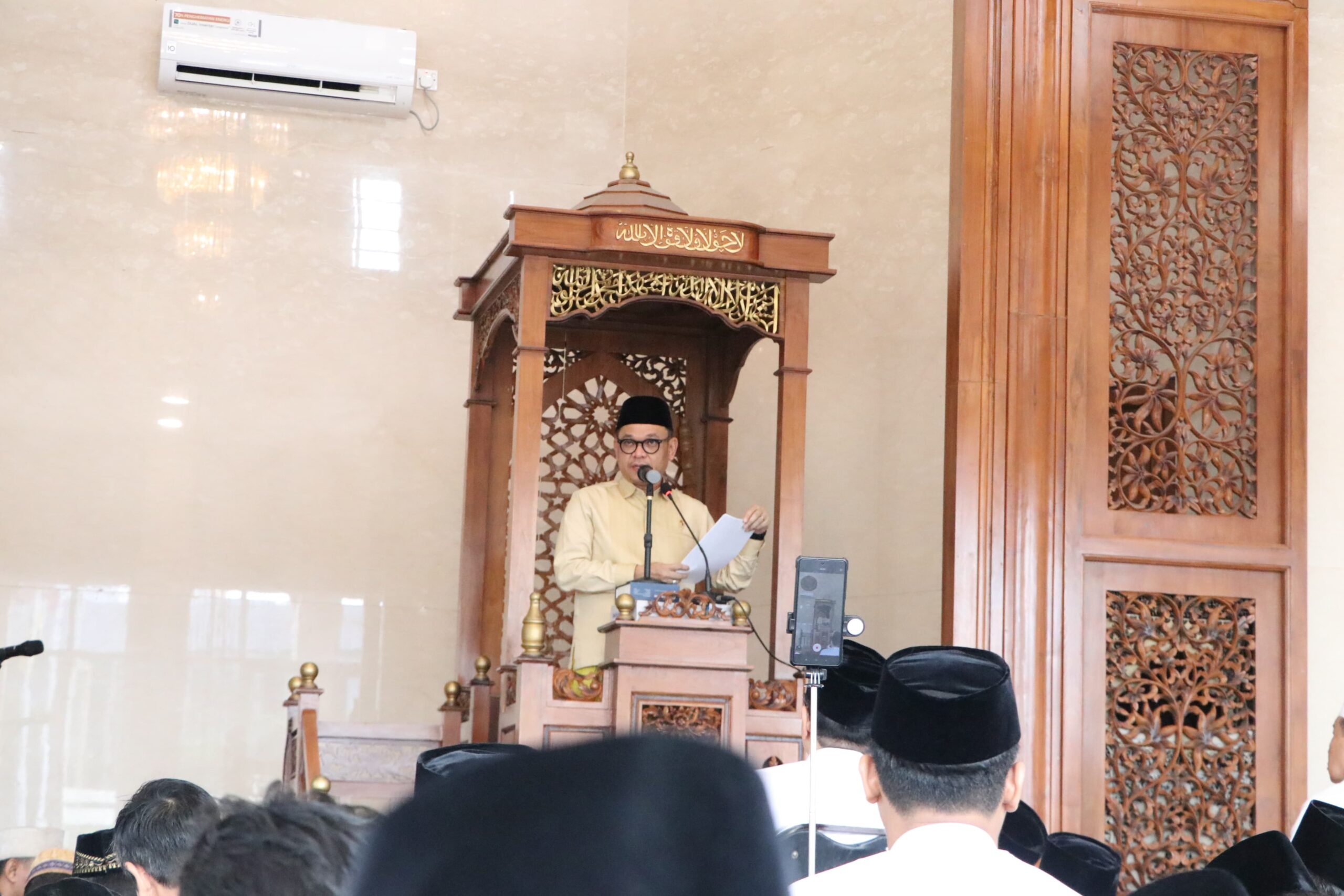 Gubernur Lemhannas Ace Hasan Syadzily Jadi Khatib Shalat Id di DPP Partai Golkar