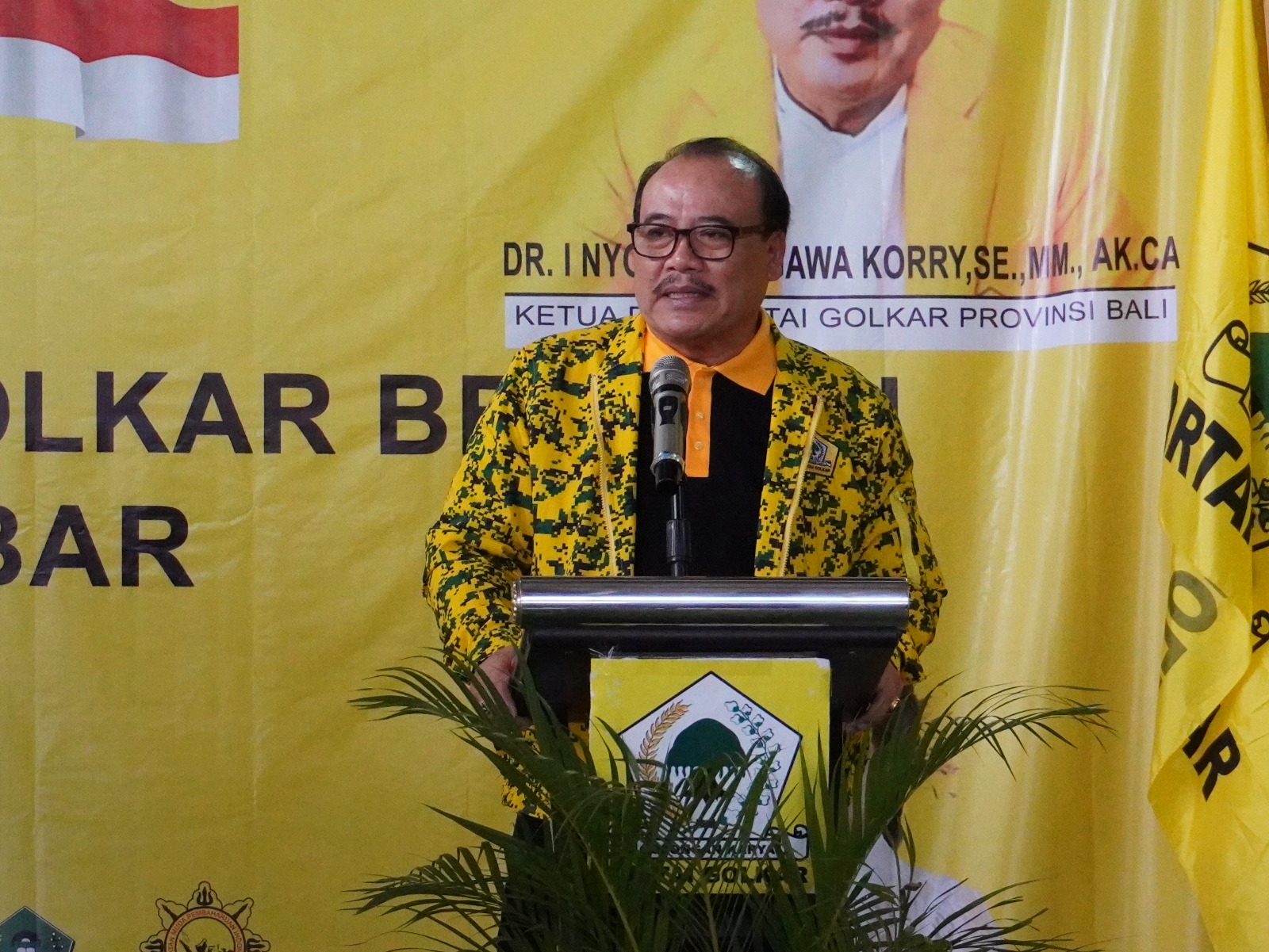 Sugawa Korry Diisukan Masih Ingin Pertahankan Posisi di Golkar Bali Sugawa Korry Diisukan Masih Ingin Pertahankan Posisi di Golkar Bali