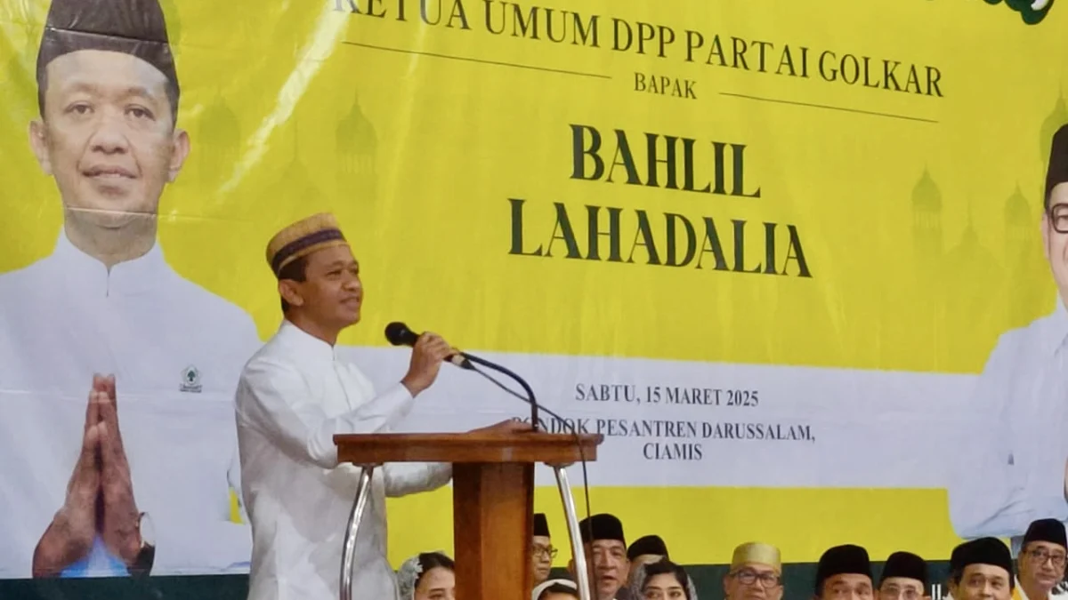 Dorong Kemandirian Ekonomi Santri, Bahlil Lahadalia Berikan Bantuan Rp 1 Miliar