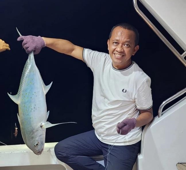 Bahlil Lahadalia Apresiasi Keindahan Alam dan Spot Mancing Pulau Sabuda