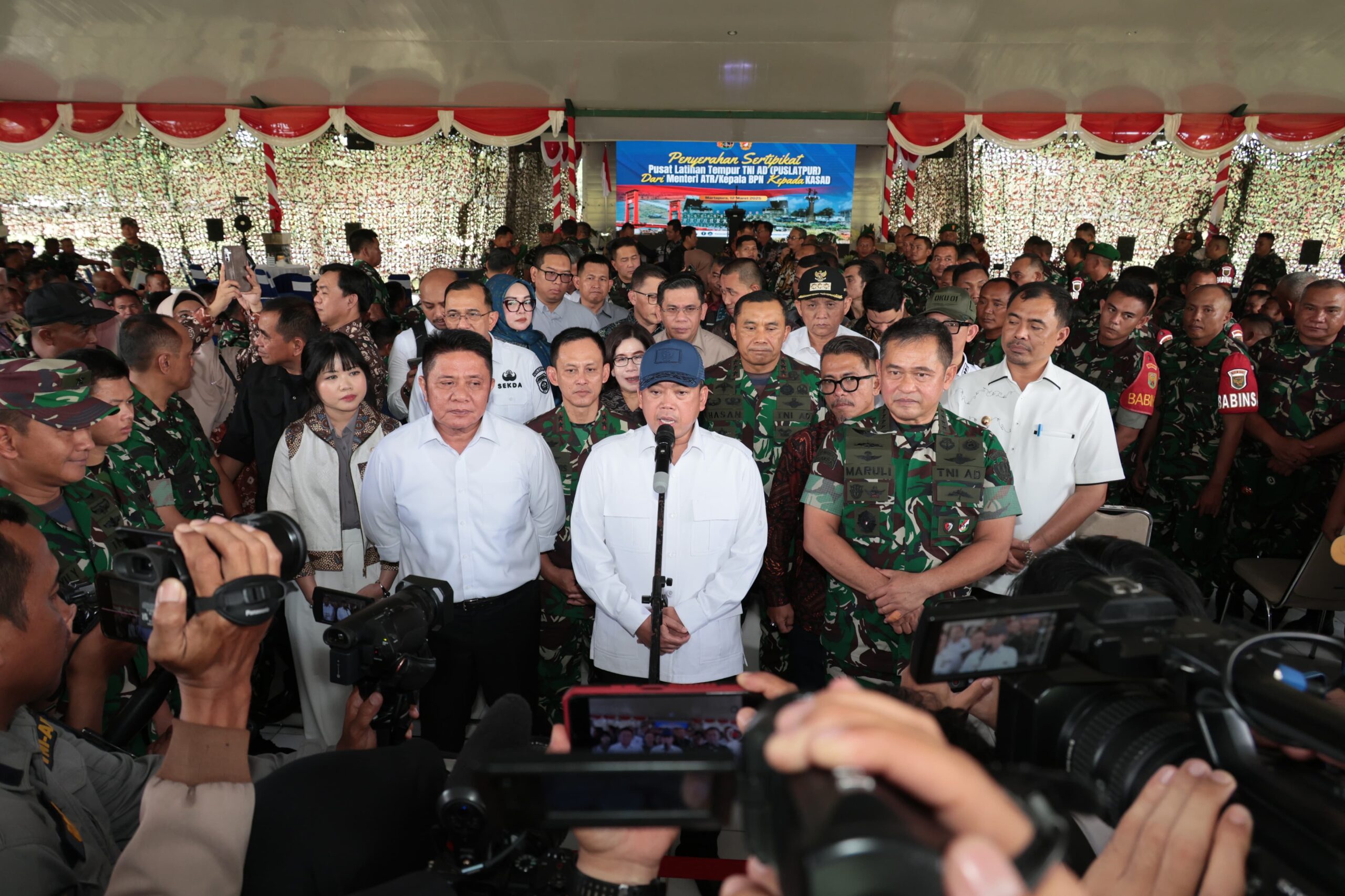 Nusron Wahid: Sinergi Pengadaan Lahan Kunci Ketahanan Pangan Nasional