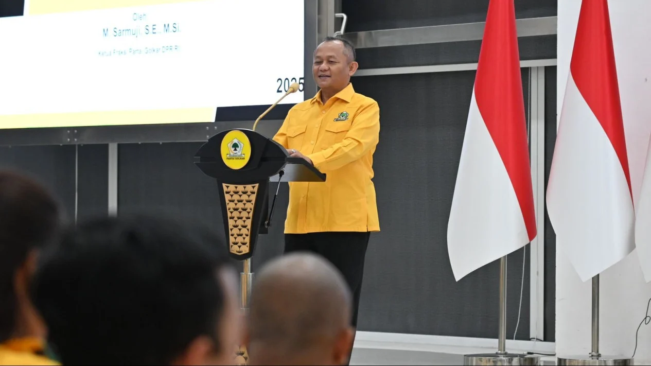 Golkar Bukan Lahir dari Ideologi Sempit! Sarmuji Tegaskan Nilai Kekaryaan untuk Kader Muda Golkar Bukan Lahir dari Ideologi Sempit! Sarmuji Tegaskan Nilai Kekaryaan untuk Kader Muda