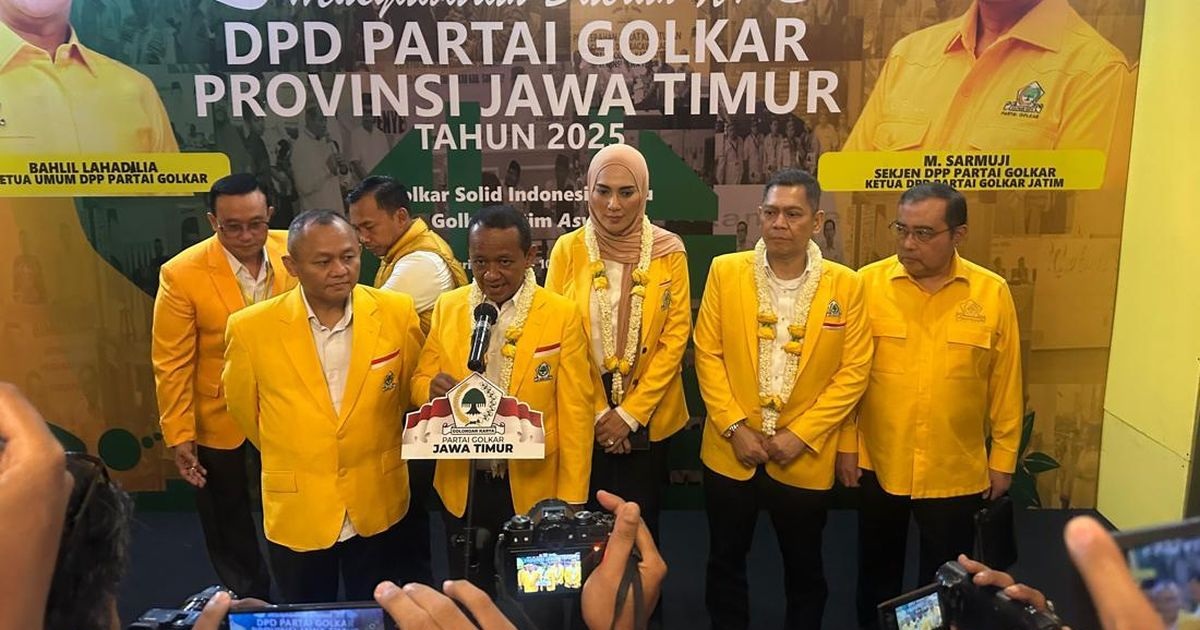 Golkar Jatim Tambah 30 Kursi! Bahlil Puji Kepemimpinan Sarmuji!