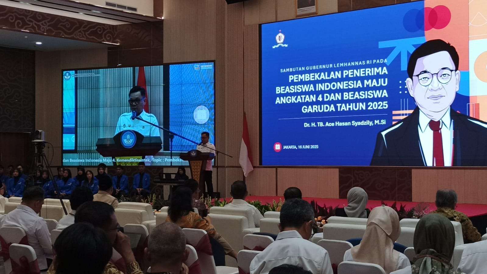 Gubernur Lemhannas Ace Hasan Ingatkan Mahasiswa Beasiswa Luar Negeri Pulang dan Mengabdi Gubernur Lemhannas Ace Hasan Ingatkan Mahasiswa Beasiswa Luar Negeri Pulang dan Mengabdi