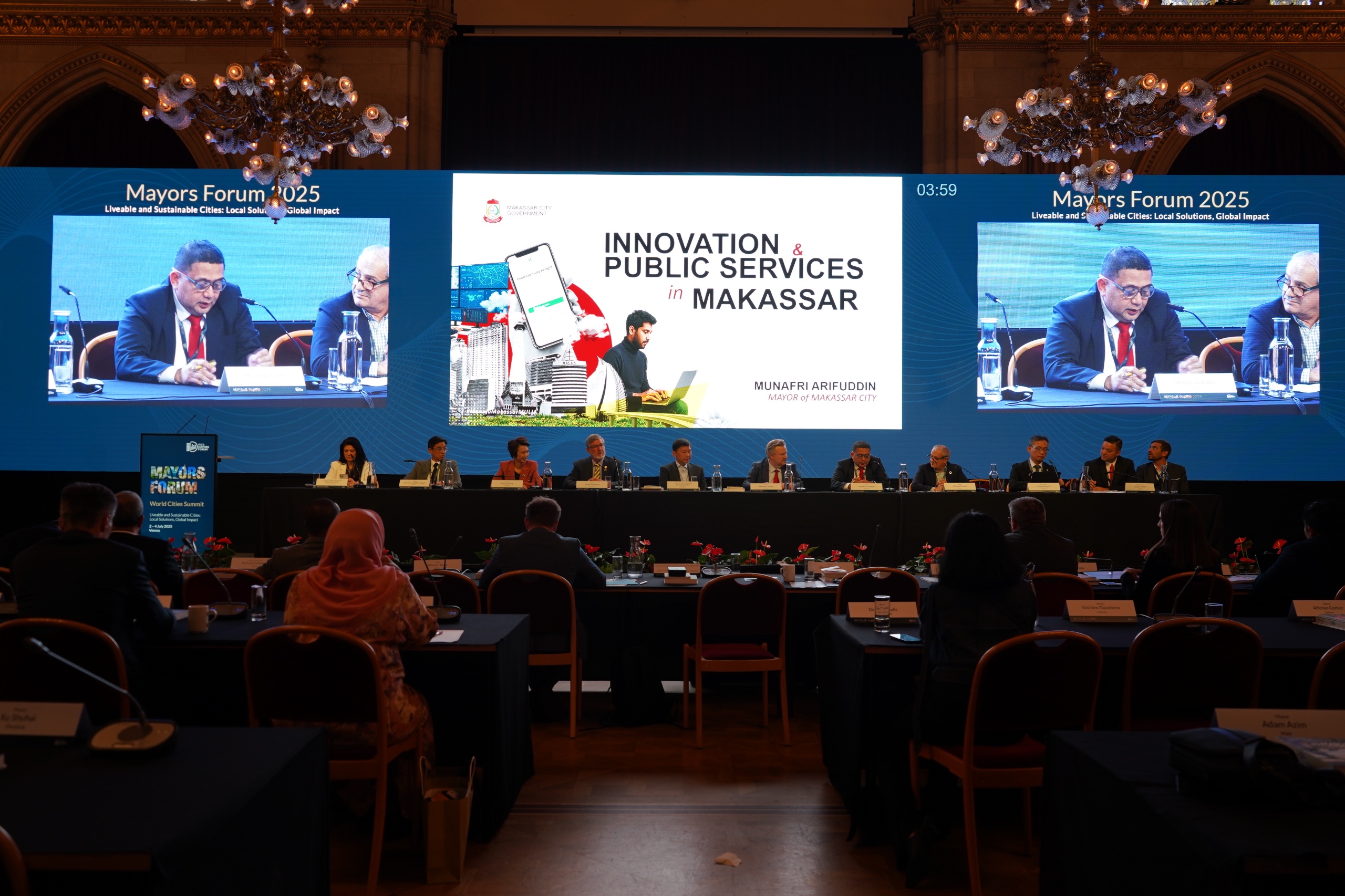 Tokoh Global! Munafri Arifuddin Angkat Kearifan Lokal Makassar di WCSMF 2025 Vienna Tokoh Global! Munafri Arifuddin Angkat Kearifan Lokal Makassar di WCSMF 2025 Vienna