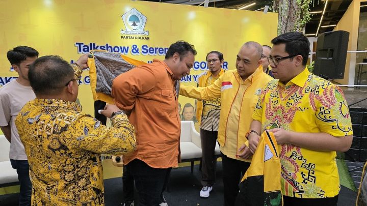 Sambut Aktivis ‘Log In’ Jadi Kader Baru, Zaki Iskandar Optimalkan Energi Muda Golkar