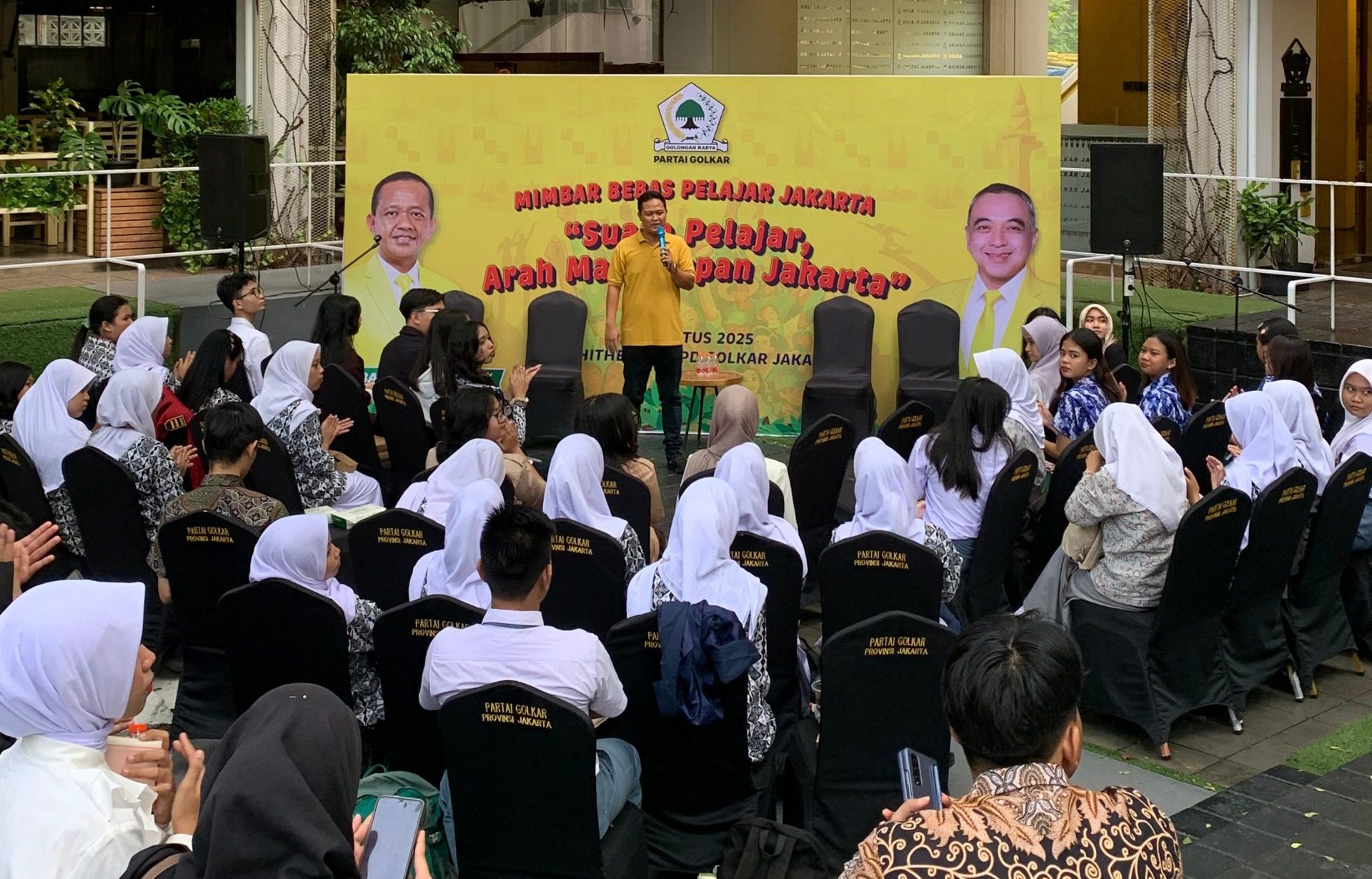Partai Golkar Jakarta Bikin Mimbar Bebas Pelajar, Serap Aspirasi dan Ide Segar Kelompok Muda
