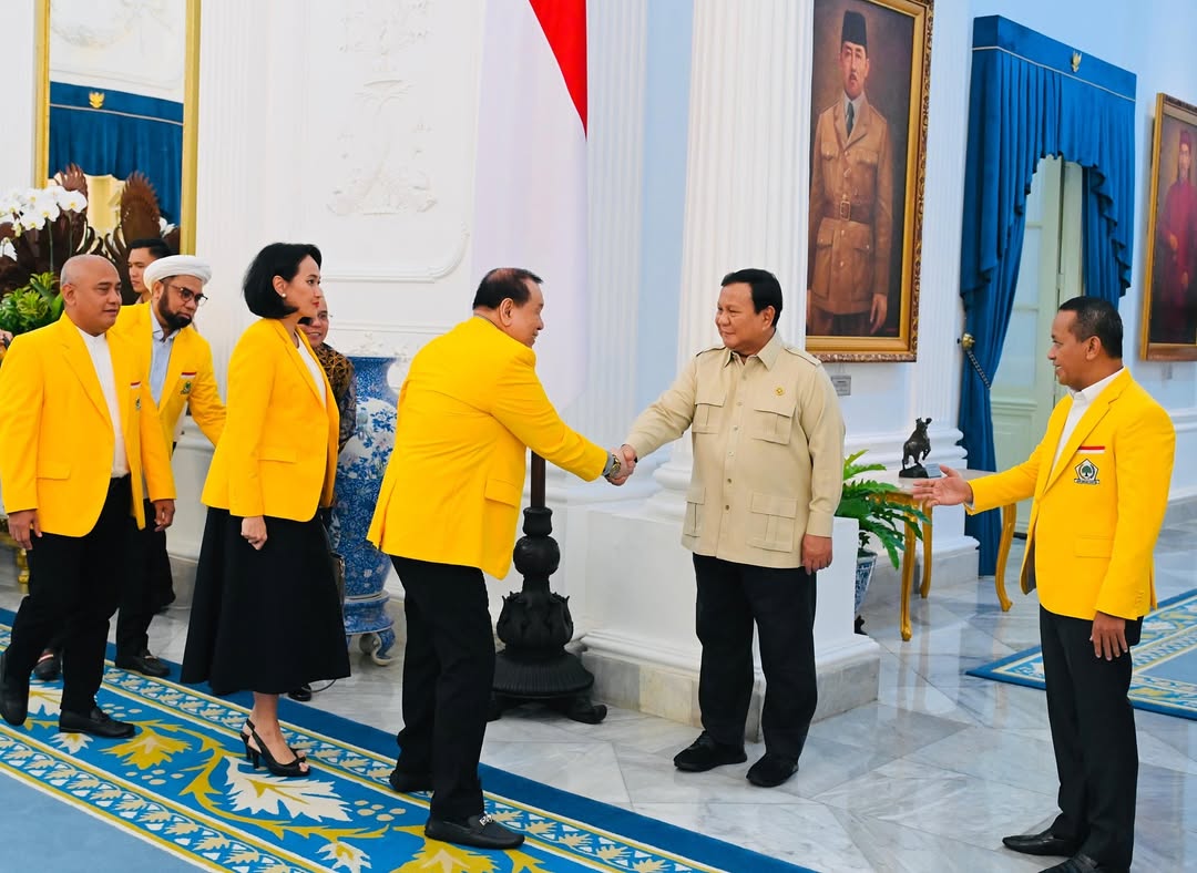 Silaturahmi di Istana, Golkar Pastikan Dukung Program Presiden Prabowo