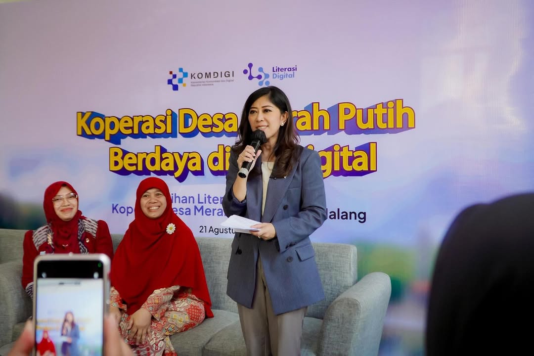 Dorong Efisiensi, Menkomdigi Meutya Hafid Gelar Pelatihan Digitalisasi untuk Koperasi Desa