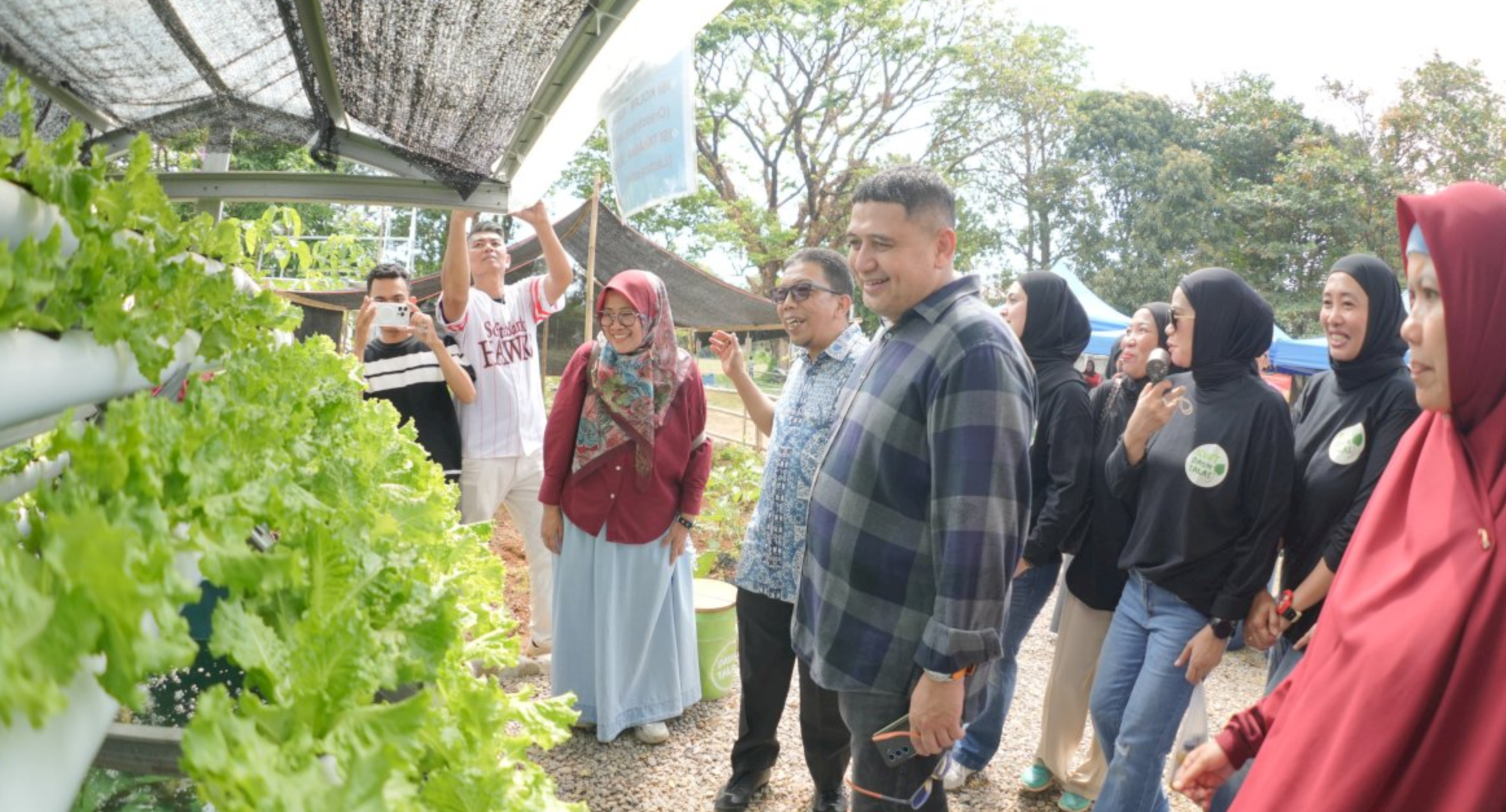 Appi Luncurkan Urban Farming Massal di Makassar, Libatkan Ribuan RT