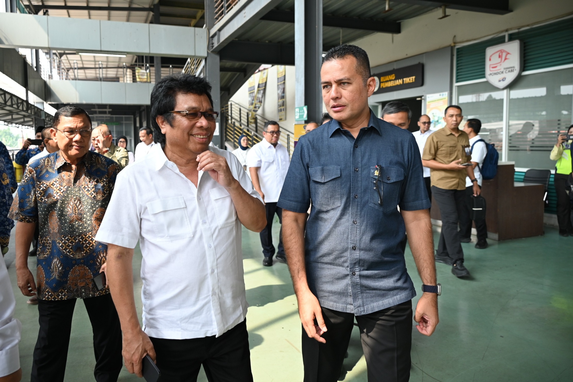 Musa Rajekshah Soroti Terminal Pondok Cabe yang Sepi Penumpang, Kalah Pamor dari Pool Swasta Musa Rajekshah Soroti Terminal Pondok Cabe yang Sepi Penumpang, Kalah Pamor dari Pool Swasta