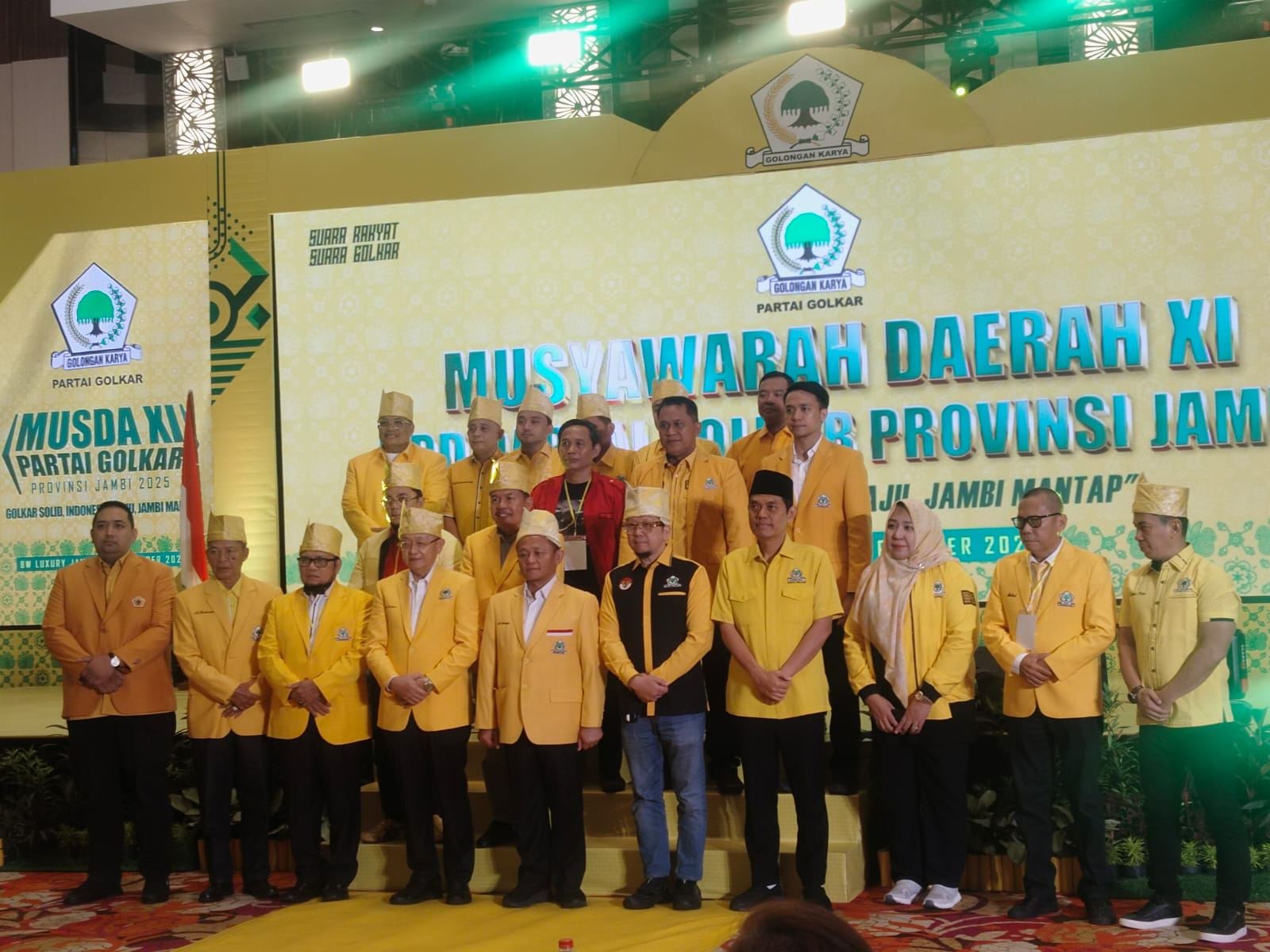 Musda XI DPD I Partai Golkar Jambi Kukuhkan Cek Endra Sebagai Ketua Periode 2025-2030