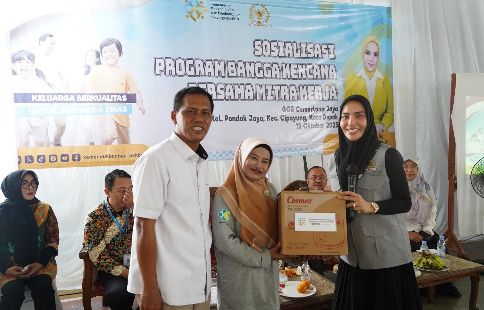 Ranny Fahd Arafiq Bersama BKKBN Gelar Sosialisasi Program Bangga Kencana di Kota Depok