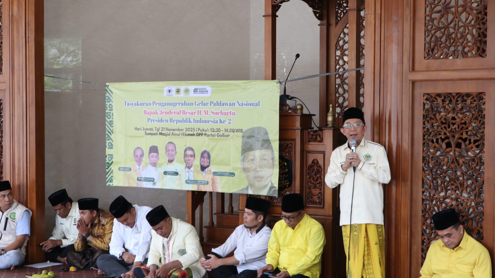 KH. Choirul Anam Soroti Kontribusi Soeharto: Dari Trilogi Pembangunan hingga 1000 Masjid