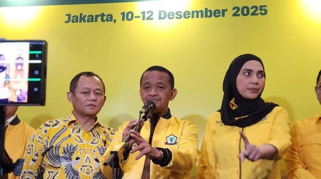 Ketua Umum DPP Partai Golkar Bahlil Lahadalia Perintahkan Kader Siaga Bencana: Mitigasi Harus Siap Sebelum Bencana Datang Ketua Umum DPP Partai Golkar Bahlil Lahadalia Perintahkan Kader Siaga Bencana: Mitigasi Harus Siap Sebelum Bencana Datang
