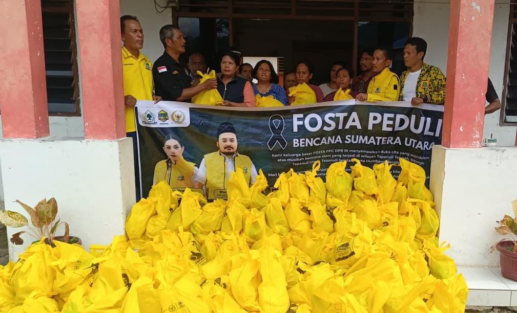 FOSTA Fraksi Partai Golkar DPR RI Salurkan 1.000 Paket Bantuan Kemanusiaan Untuk Korban Bencana di Sumatera FOSTA Fraksi Partai Golkar DPR RI Salurkan 1.000 Paket Bantuan Kemanusiaan Untuk Korban Bencana di Sumatera