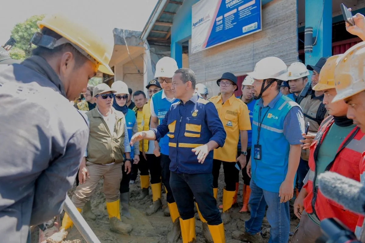 LPG untuk Tapanuli Tengah dan Nias Disuplai dari Sumbar, Menteri ESDM Bahlil: Cuaca Cerah Jadi Kunci Pemulihan