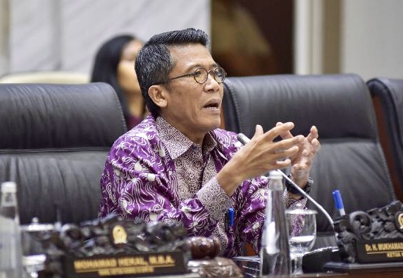 Ketua Komisi XI DPR RI, Mukhamad Misbakhun usulkan kenaikan floating share ke 30 persen Ketua Komisi XI DPR RI, Mukhamad Misbakhun usulkan kenaikan floating share ke 30 persen