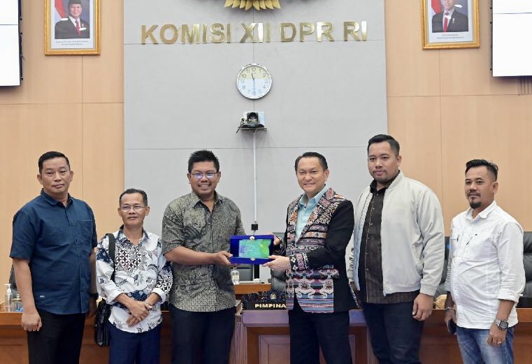 Terima Audiensi DPRD Beltim, Bambang Patijaya Pastikan Kebijakan Pertambangan Rakyat Tingkat Pusat Sudah Rampung