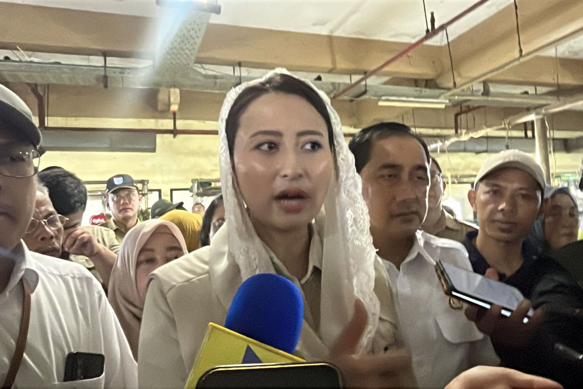 Turun ke Pasar Tradisional Summerland Batam, Wamendag Dyah Roro Esti Pastikan Harga Bahan Pokok Terkendali