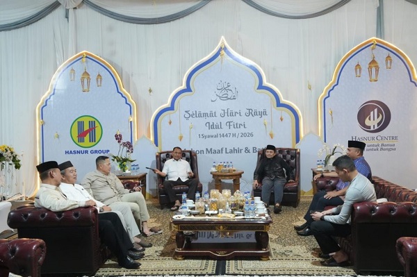 Wagub Kalsel Hasnuryadi Sulaiman Jamu Tokoh Banua di Silaturahmi Idulfitri 1447 H