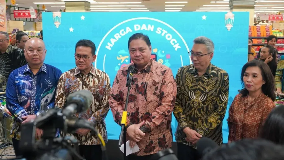 Target Transaksi Rp53,38 Triliun, Menko Perekonomian Airlangga Hartarto Optimistis Program BINA Lebaran Perkuat Ekonomi