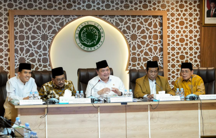 Temui MUI, Menko Airlangga Tegaskan Produk AS yang Masuk RI Wajib Bersertifikat Halal