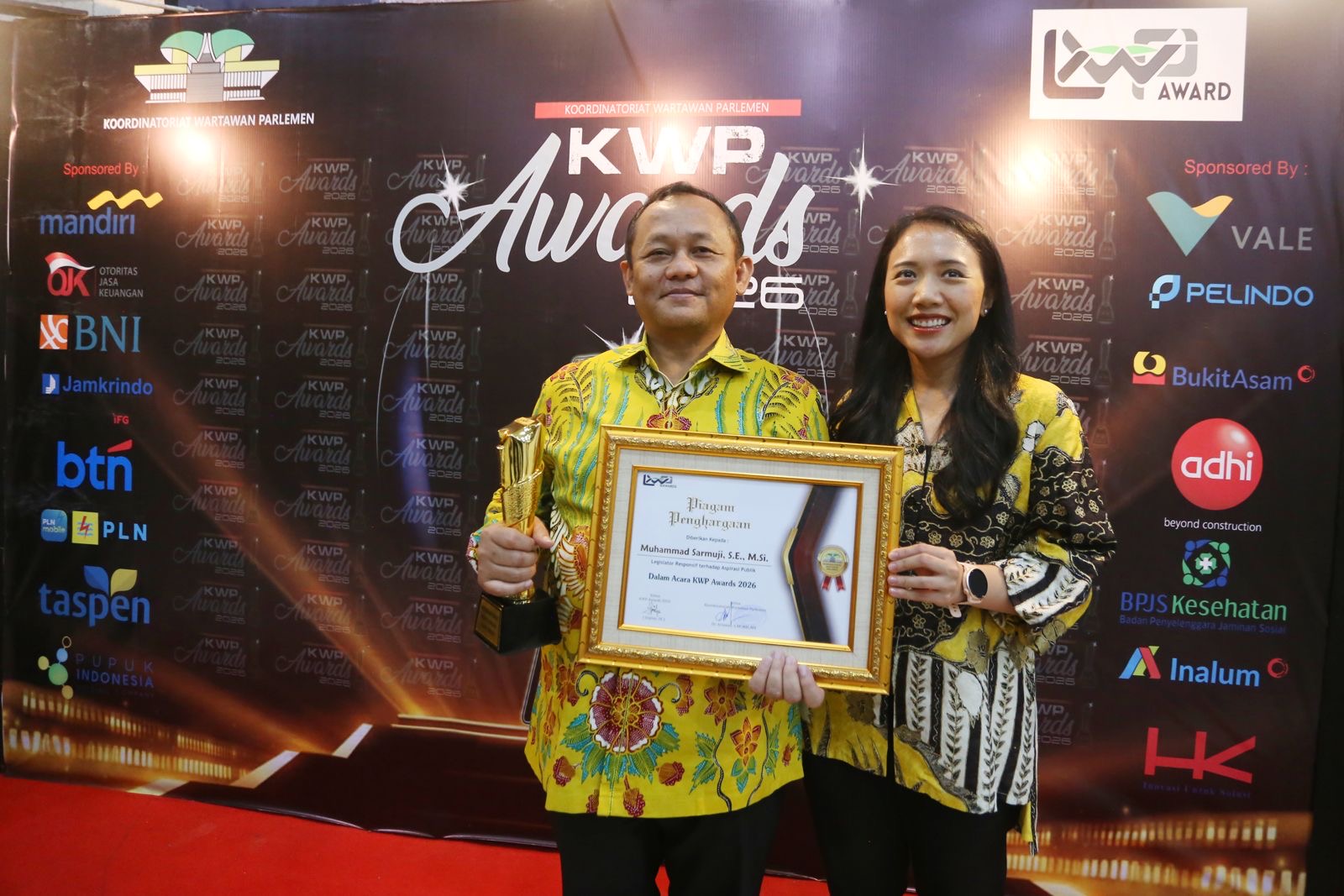 KWP Awards 2026: Fraksi Golkar Borong 10 Penghargaan Bergengsi