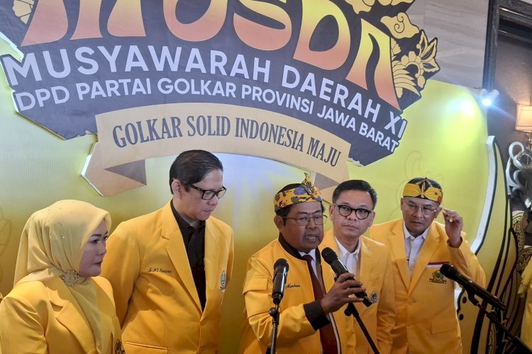 Idrus Marham Tegaskan Dukungan ke Prabowo-Gibran, Daniel Mutaqien Resmi Pimpin Golkar Jabar