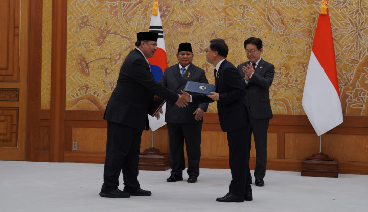 Menko Perekonomian Airlangga Hartarto Dorong Transfer Teknologi Energi Lewat MoU RI–Korea