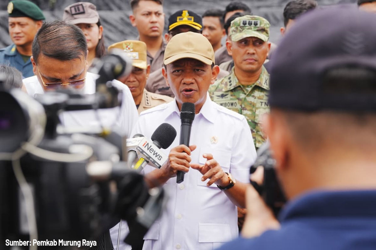 Negara Ambil Alih! Menteri ESDM Bahlil Lahadalia Pimpin Penertiban Tambang Ilegal Raksasa di Kalteng