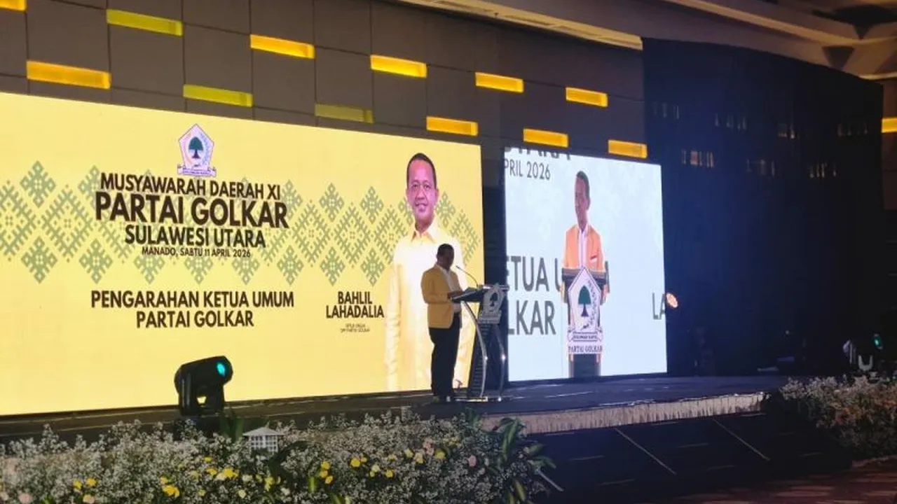 Ketua Umum DPP Partai Golkar Bahlil Lahadalia Tekankan Soliditas di Musda XI Golkar Sulut, Minta Lahirkan Keputusan Strategis
