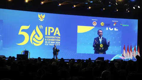 Buka IPA Convex 2026, Menteri ESDM Bahlil Lahadalia Pastikan Iklim Investasi Migas Berkeadilan Buka IPA Convex 2026, Menteri ESDM Bahlil Lahadalia Pastikan Iklim Investasi Migas Berkeadilan